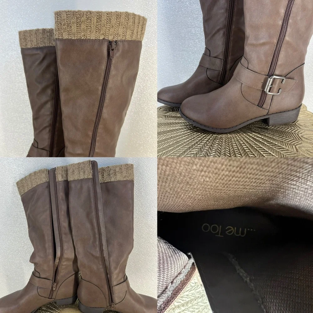 Me Too Carmella Riding Boots‎ – Brown, Size 6M 👢